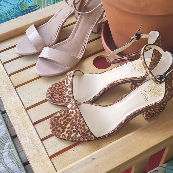 Size 12M T-Straps with  chunky 2"heels. - Picture 2 of 8